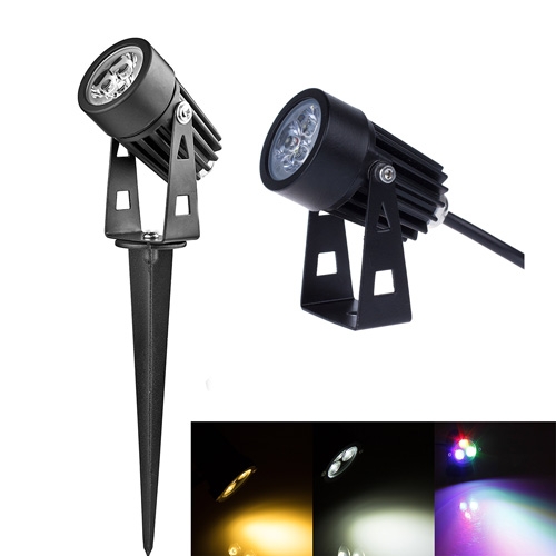 LED Garden Spotlight 3x1W