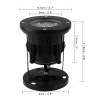 7W High Power LED Garden Spotlight 7x1W