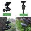 Solar LED Garden Spotlight with Sensor