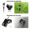 LED Garden Spotlight 4Pack 4*3W