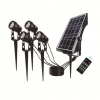 Solar LED Garden Spotlight 4*3W