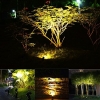 RGB Solar LED Garden Spotlight 4*3W