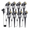 LED Garden Spotlight 8Pack 8*3W