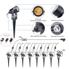 LED Garden Spotlight 8Pack 8*3W