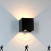 Aluminum Motion Sensor LED Wall Sconces Vanity Lights