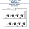 9W LED Underground lights