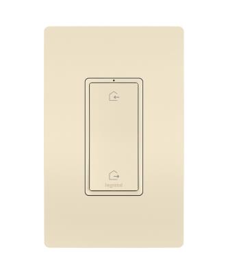 Legrand - WNRL33LA - radiant - Wireless Home/Away Smart Switch, with Netatmo - Light Almond