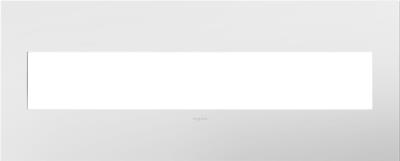 Legrand - AWP6GWH1 - adorne - Six-Gang Screwless Wall Plate with Microban - Gloss White