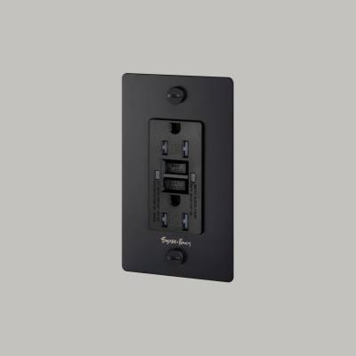 Buster + Punch - NSK-023505 - Duplex Outlet - Black