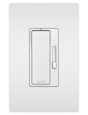 Legrand - RHLV1103PW - radiant - 120V, 1100VA Magnetic Low-Voltage Single Pole/3-Way Dimmer - White