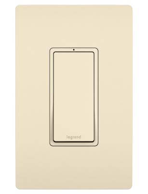 Legrand - TM870LASL - radiant - 15A Single-Pole Switch with Locator Light - Light Almond