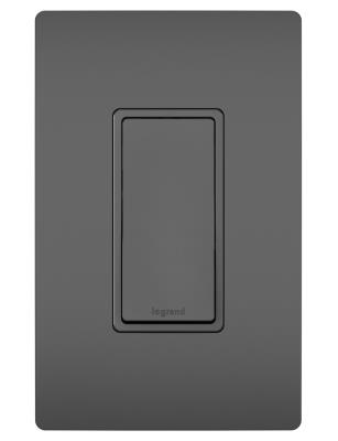 Legrand - TM870STMBKCC6 - radiant - Momentary Contact Switch - Black