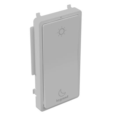 Legrand - WNRL43CKITGRY - radiant - Smart Wake/Sleep Switch with Netatmo, Color Change Kit - Gray