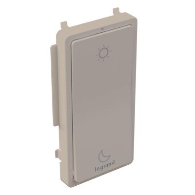Legrand - WNRL43CKITNI - radiant - Smart Wake/Sleep Switch with Netatmo, Color Change Kit - Light Almond