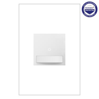 Legrand - ASVS12W4 - adorne - Motion Sensor Switch, Manual On/Auto Off with Microban - White